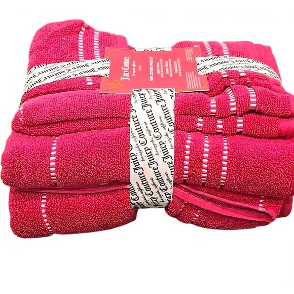 Juicy Couture Home 6-PC Broken Striped Bath Towel Set - Picture 2 of 7